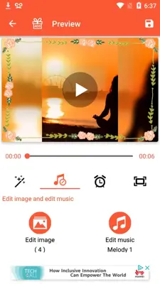 Video Editor  Photos and Music android App screenshot 1